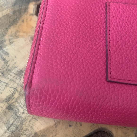 Coach Pink Leather Wristlet Wallet - Picture 4 of 16